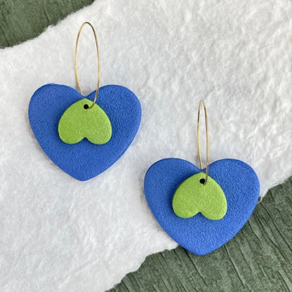 Love Clay Earrings